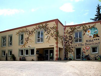Logis Hotel La Villa Boucicaut Chalon-sur-Saône Exteriör bild
